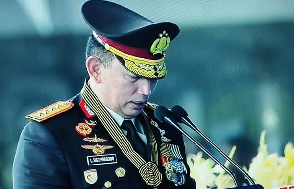 Kapolri Mengaku  Polri Belum Sepenuhnya Sempurna  Kritik dan saran jadi energi  untuk tumbuh