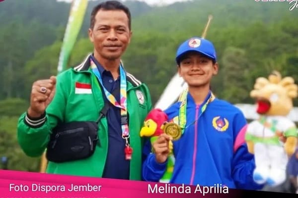 Melinda Aprilia Persembahkan Emas Untuk Jember, Cabor Balap Sepeda Porprov IX Jatim