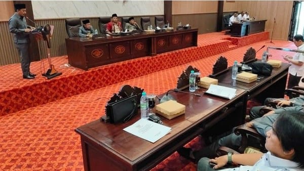 DPRD Sumenep Gelar Rapat Paripurna Penyampaian Tiga Raperda Usul Prakarsa Daerah 2025
