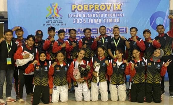 Cabor Jujitsu Mengangkat Posisi Kabupaten Ponorogo di Porprov IX Jatim