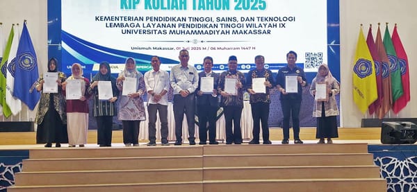 Unismuh Makassar Jadi Saksi Komitmen Integritas Beasiswa KIP Kuliah