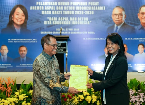 Wamen Diana Dorong Profesionalisme dan Inovasi Sektor Aspal-Beton