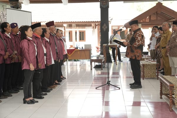 Bupati Sleman Kukuhkan Pengurus PASRI DIY Masa Bakti 2025-2027