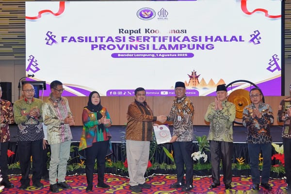 Pemprov Lampung Tetap Komitmen Pada Produk UMKM Bersertifikat Halal