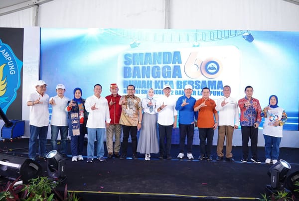 Moment HUT Smanda Bandarlampung  Jadikan Pengingat Peran Sekolah  Bentuk Karakter Alumni