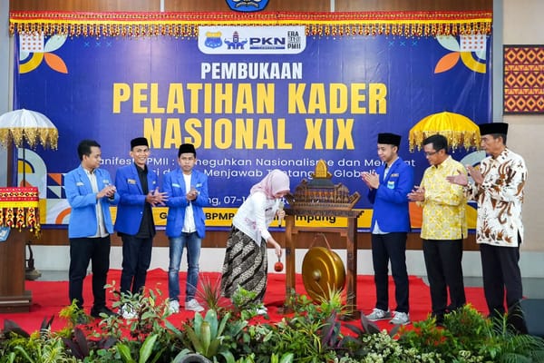 Kaderisasi PMII, Pemprov Lampung Dukung Upaya Peningkatan SDM Berkarakter