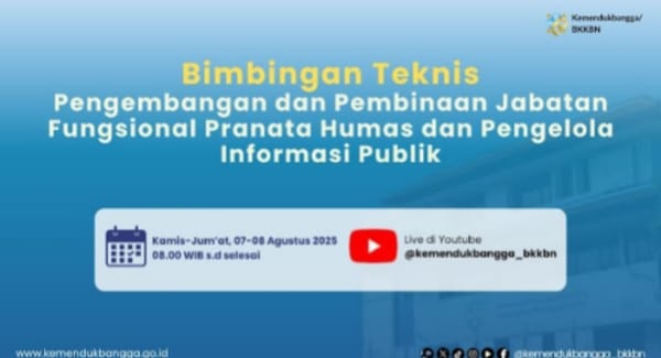 Beri Pemahaman Pranata Humas, Kemenbangga/BKKBN Gelar Bimtek JFPH
