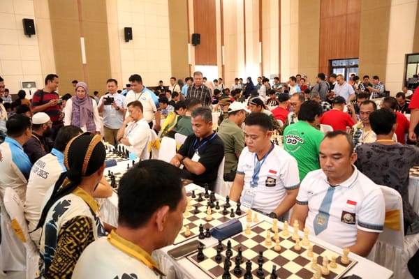 Turnamen Catur SMANDA CUP 2025 diikuti 400 Pecatur