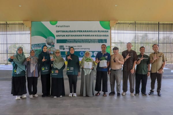 Dorong Pemanfaatan Pekarangan Rumah untuk Ketahanan Pangan Keluarga