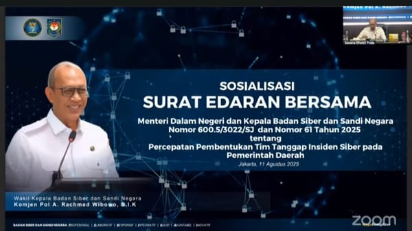 Antisipasi Digitalisasi Layanan Publik, Pemda Harus Bentuk CSIRT