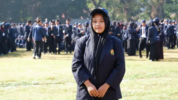 Della Putri Naura, Mahasiswi Termuda Universitas Jember