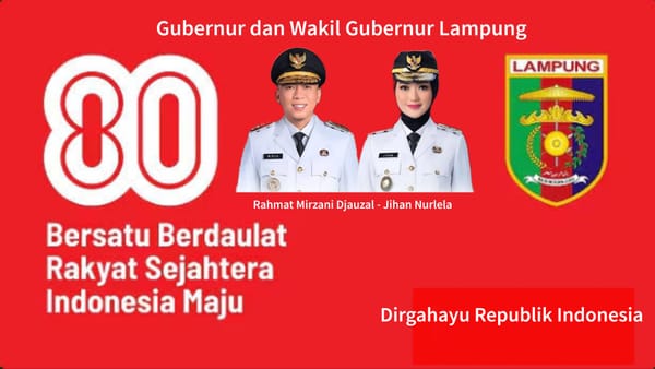 Provinsi Lampung Mampu Menjadi Pelaku Utama Dalam Membangun Daerah dan Bangsa