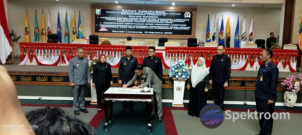 Propemperda Provinsi Lampung Tahun 2026 Merupakan Amanat UU Cipta Kerja