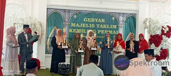 Majelis Taklim Nurul Ikhlas, Bukit Kemiling Permai Jawara Lomba Qasidah HUT Ke 80 RI
