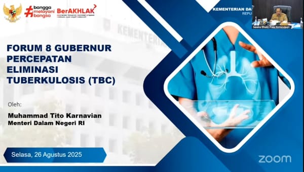 Mendapat Status Dengan Beban Tinggi, 8 Gubernur Tandatangani Komitmen Percepat Eliminasi TBC