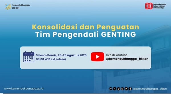 Percepat Penuntasan Stunting,  Kemendukbangga Inisiasi GENTING