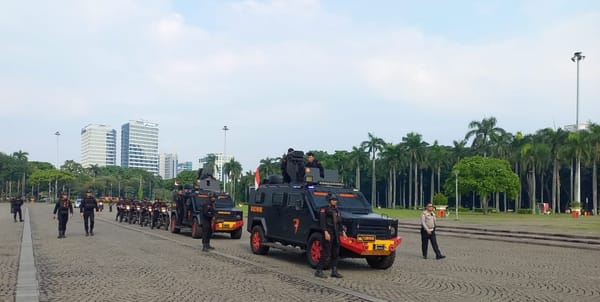 Warga Sambut Baik Kehadiran Polisi dan TNI Cegah Aksi Demo Anarkis di Jakarta