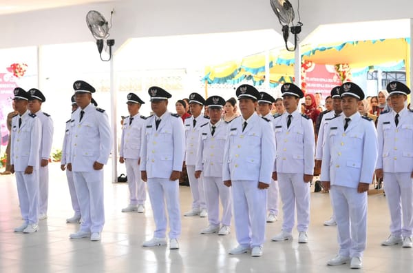 41 Orang Kepala Desa di Kabupaten Ketapang Dilantik