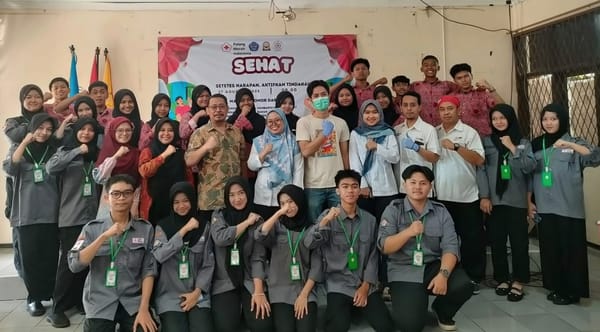 Setetes Harapan Aktipkan Tindakan (SEHAT), Aksi Kemanusiaan PMR Wira MAN 1 Kota Sukabumi