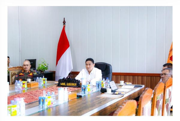 Wagub Edy Pratowo Ikuti Rakor Kamtibmas, Tegaskan Komitmen Jaga Stabilitas Wilayah