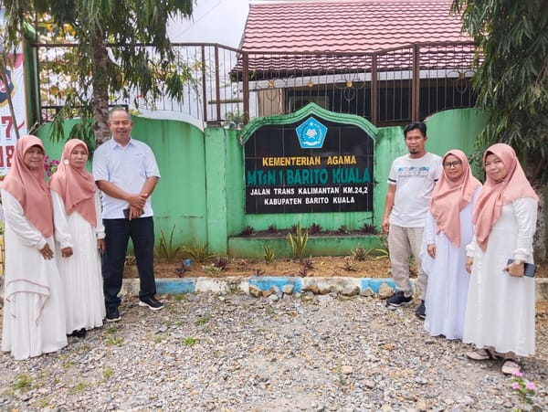 Kunjungan CSR Adiwiyata Perkuat Komitmen MTs N1 Batola Wujudkan Sekolah Peduli Lingkungan