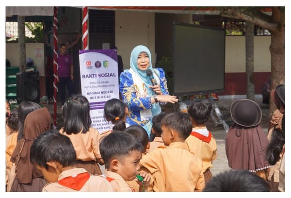 PDGI Palangka Raya Gelar Bakti Sosial Kesehatan Gigi Bagi Anak Sekolah