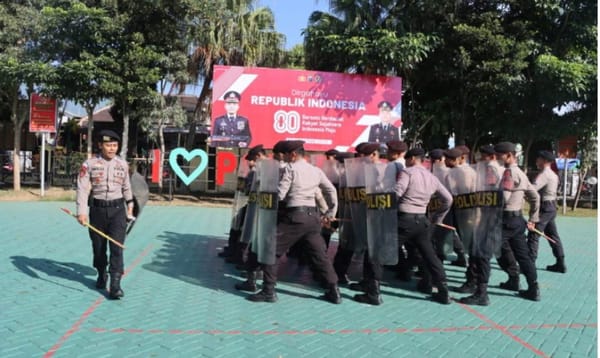 Polres Batu Gelar Latihan Dalmas, Tingkatkan Kesiapsiagaan Hadapi Situasi Kontijensi