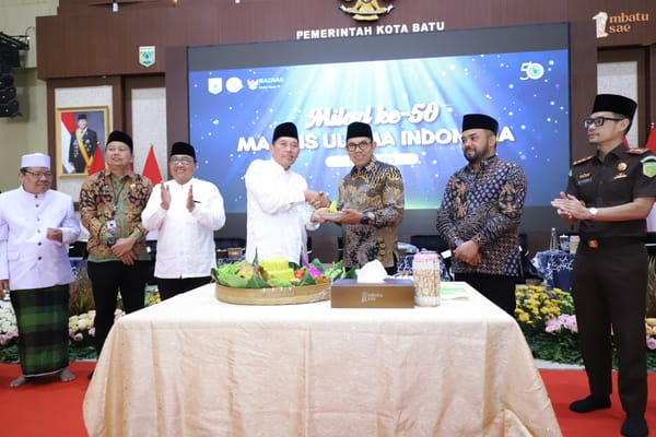 Wali Kota Batu Apresiasi MUI di Milad ke-50: Ulama adalah Penjaga Moral Bangsa