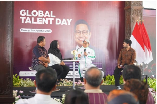 Wali Kota Batu Hadiri Global Talent Day, Cak Imin: “Jangan Berangkat Sebelum Siap”