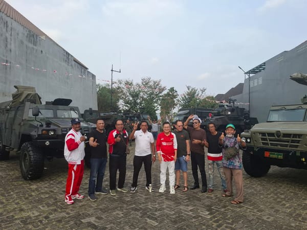 Warga Istana Dieng Bangga Saksikan Alutsista Modern TNI AD di HUT RI ke-80
