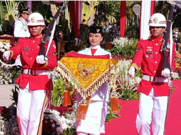 Paskibraka Guncang Kota Batu! Derap Langkah Tegap Getarkan HUT ke-80 RI