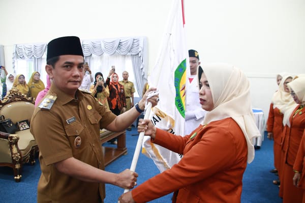 Wakil Walikota pontianak Lantik Pengurus GOW Kota Pontianak Periode 2025-2030