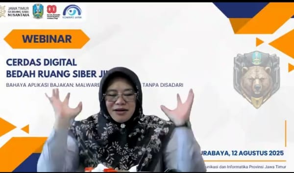 Kominfo Jatim Ingatkan Bahaya Malware dari Aplikasi Bajakan