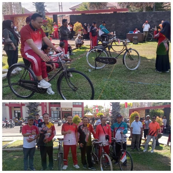 Hanya Bermodal Yakin dan Pasrah, Afas Berhasil Raih Juara I Lomba Sepeda Lambat