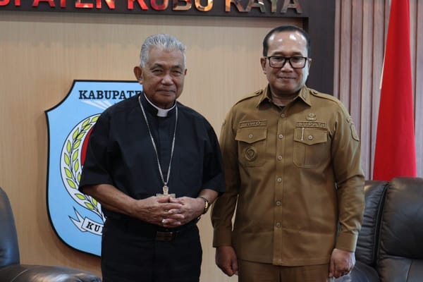 Bupati Kubu Raya Terima Kunjungan Uskup Agung Pontianak