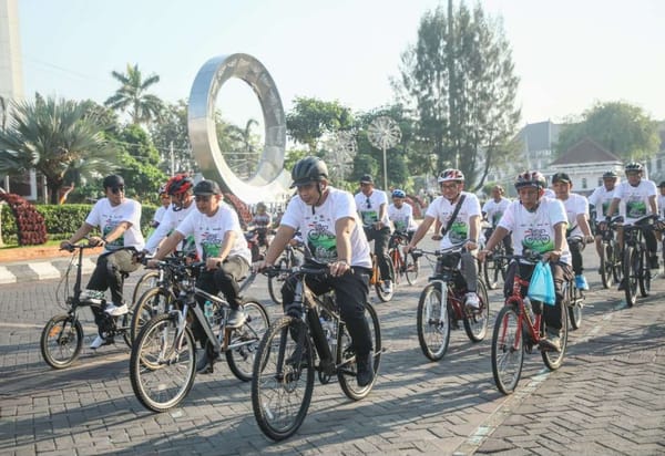 Wagub Taj Yasin Gowes Napak Tilas Kemerdekaan di Kota Semarang