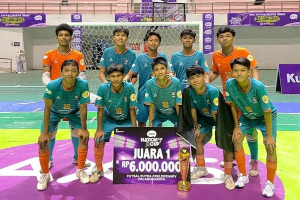 Tim Futsal MAN Kota Palangka Raya Sukses Meraih Juara