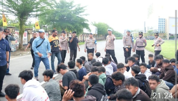Polda Kalbar Amankan 87 Orang di Luar Kelompok Mahasiswa Saat Aksi Unjuk Rasa