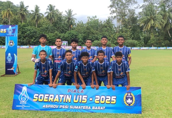 Josal FC Piaman Bertekad Mengulang Kembali Sukses Sebagai Juara Tingkat Sumbar dan Nasional Piala Soeratin U-15