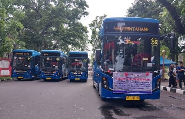 Ongkos Rp.1 bagi Pengguna Bus Trans Padang pada HJK Padang ke 356