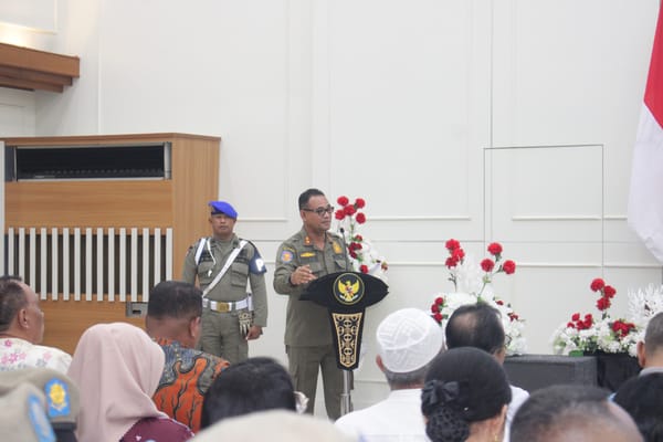 Wagub  Temui Satpol PP se- Maluku