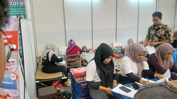 609 Kantong Darah Terkumpul Sepanjang Perayaan HJK Padang ke 356
