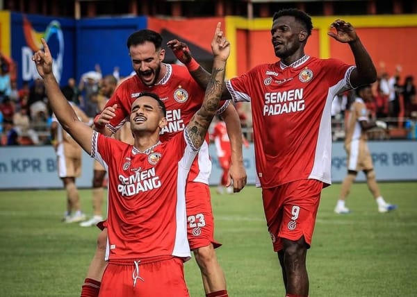 Semen Padang FC Penuhi Janji Raih Point Penuh, Menang Dramatis 2-0 atas Dewa United