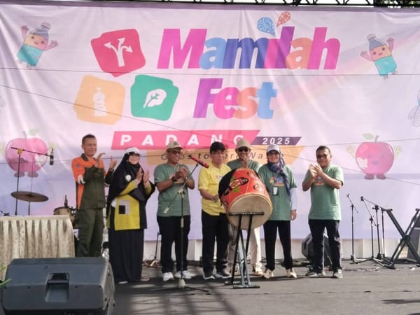 BPBPK Sumbar Dukung Padang Capai Target Nasional Nol Sampah 2029 Lewat Mamilah Fest 2025