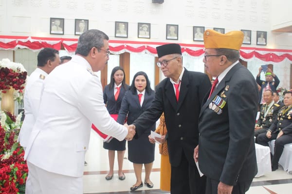 Usai Upacara HUT RI  Gubernur Maluku Bertemu Para Veteran: Generasi Penerus Harus Menghargai Jasa Para Pahlawan