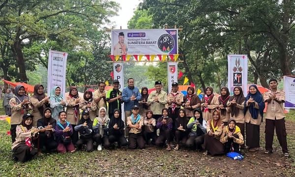 Wakil Walikota, Maigus Nasir Berikan Dukungan untuk Kontingen Pramuka Padang di PPBK Nasional 2025