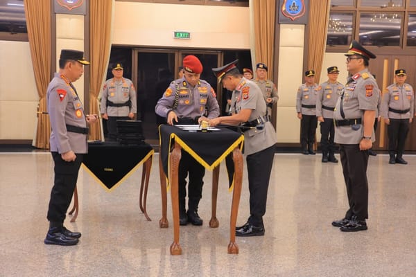 Brigjen Pol. Marzuki Ali Basyah Dilantik Sebagai Kapolda Aceh
