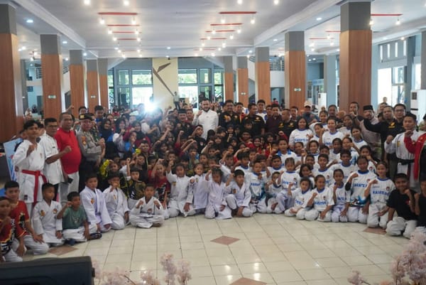 350 Karateka Bersaing di Kejurprov Shokaido Sumbar, Perebutkan Piala Wali Kota Padang