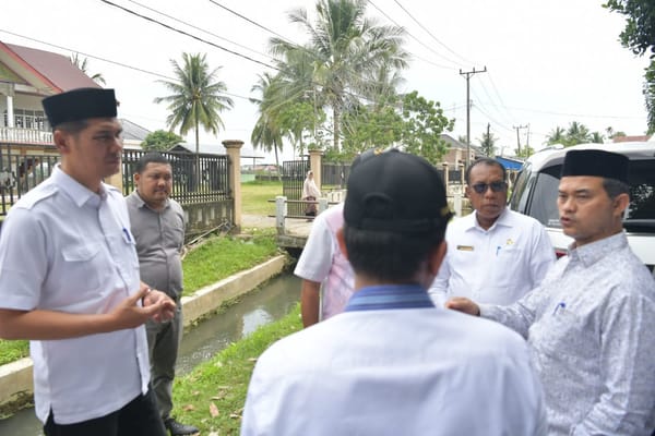 Tinjau Pembangunan Mimbar Utama MTQ Provinsi di Pijay, Sekda Aceh  "Progres Capai 91 Persen"