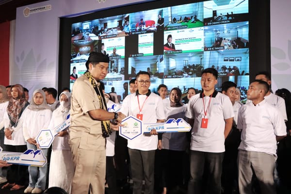 Menteri PKP Apresiasi Bank bjb dan Bank bjb Syariah Salurkan FLPP Untuk 1.080 Debitur